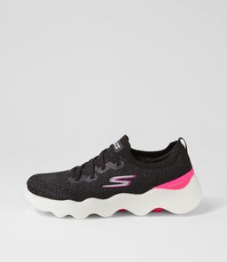 124905 GO WALK MASSAGE U SK BLACK HOT PINK TEXTILE