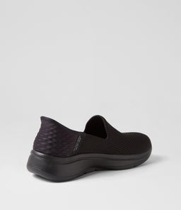 124879 GO WALK ARCH FIT S V SK BLACK BLACK TEXTILE