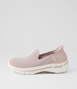 124879 GO WALK ARCH FIT S V SK MAUVE TEXTILE