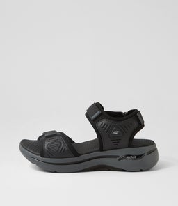 229020 GO WALK ARCH FIT SK BLACK CHARCOAL SMOOTH