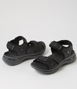 229020 GO WALK ARCH FIT SK BLACK CHARCOAL SMOOTH