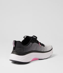 128312 MAX CUSHIONING AF D SK BLACK PINK TEXTILE