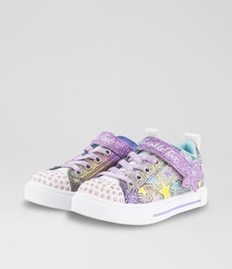 314457L TWINKLE SPARKS SS SK PURPLE MULTI TEXTILE