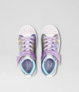 314457L TWINKLE SPARKS SS SK PURPLE MULTI TEXTILE