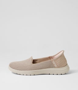 136542 ON THE GO A SK TAUPE TEXTILE