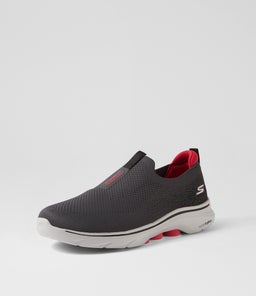 GOWALK 7 216633 SK CHARCOAL BLACK KNIT