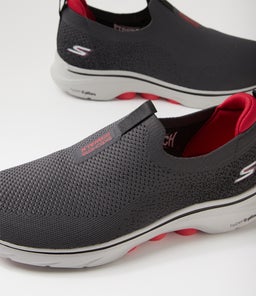 GOWALK 7 216633 SK CHARCOAL BLACK KNIT