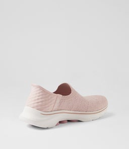 GO WALK 7 SPRINGTIME SK LIGHT PINK KNIT