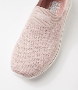 GO WALK 7 SPRINGTIME SK LIGHT PINK KNIT