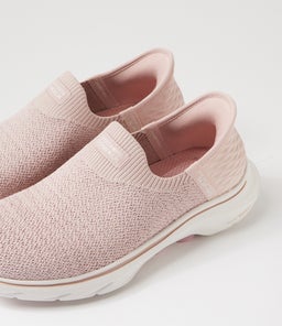 GO WALK 7 SPRINGTIME SK LIGHT PINK KNIT