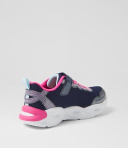 TWISTY GLOW JNR SK NAVY MULTI TEXTILE