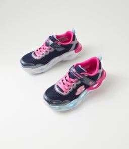 TWISTY GLOW JNR SK NAVY MULTI TEXTILE