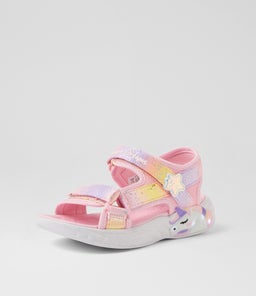 UNICORN DREAM SANDAL MB JNR SK LIGHT PINK MULTI TEXTILE