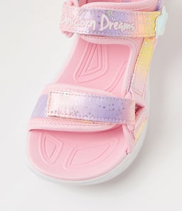 UNICORN DREAM SANDAL MB JNR SK LIGHT PINK MULTI TEXTILE