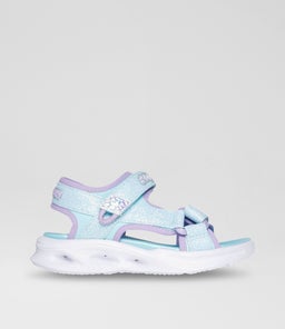 SOLA GLOW SANDAL JNR SK LIGHT BLUE LAVENDER SMOOTH