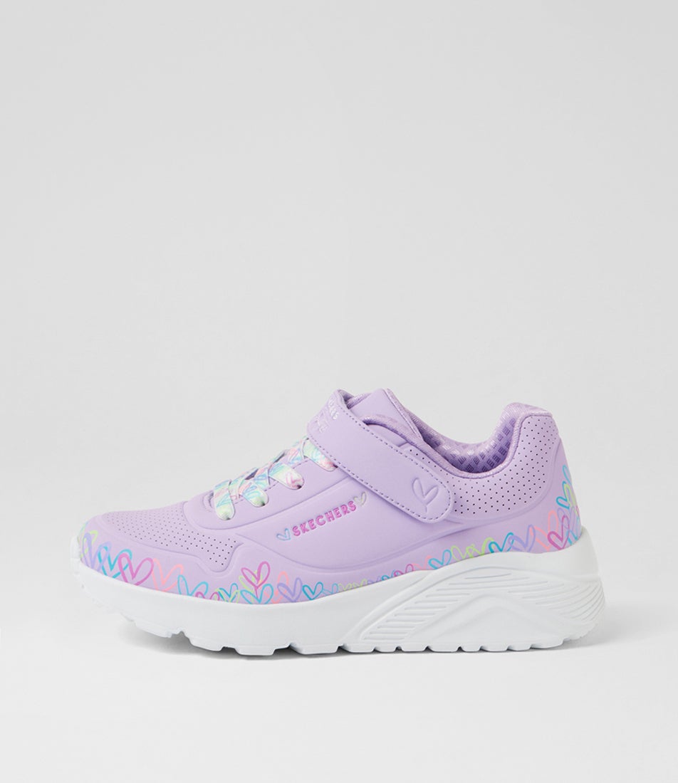 Uno Lite Junior Multi Lavender Sneakers Uno Lite Junior Multi Lavender Sneakers