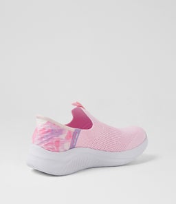 ULTRA FLEX 3 COLOR WILD JNR SK LIGHT PINK MESH