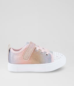TWINKLE SPARKS SEQUIN F TOT SK LIGHT PINK MULTI TEXTILE