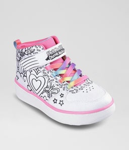 SPORT COURT 92 COLOR ME JNR SK WHITE MULTI TEXTILE
