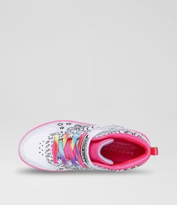 SPORT COURT 92 COLOR ME JNR SK WHITE MULTI TEXTILE