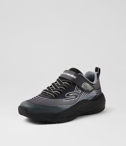 MICROSPEC ADVANCE JNR SK BLACK SILVER TEXTILE