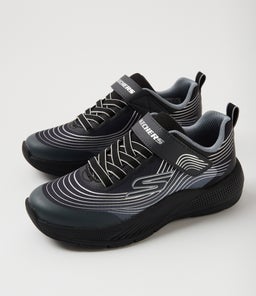 MICROSPEC ADVANCE JNR SK BLACK SILVER TEXTILE
