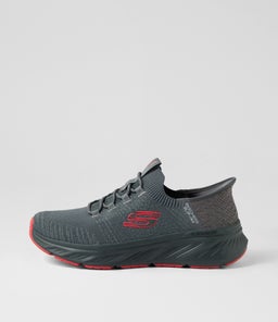 EDGERIDE RAYGO SK CHARCOAL RED KNIT
