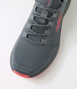 EDGERIDE RAYGO SK CHARCOAL RED KNIT