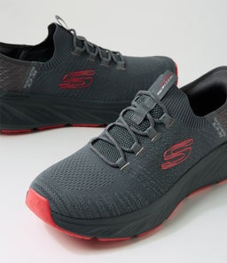 EDGERIDE RAYGO SK CHARCOAL RED KNIT
