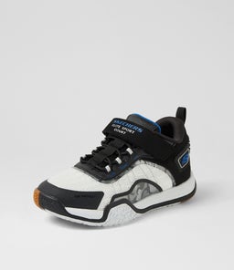 ELITE SPORT COURT JNR SK BLACK WHITE TEXTILE