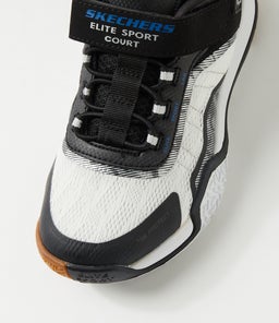 ELITE SPORT COURT JNR SK BLACK WHITE TEXTILE