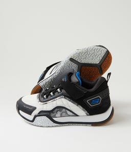 ELITE SPORT COURT JNR SK BLACK WHITE TEXTILE