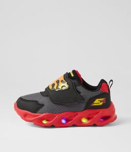 THERMO FLASH FF TOT SK BLACK RED TEXTILE