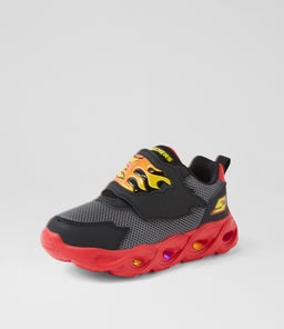 THERMO FLASH FF TOT SK BLACK RED TEXTILE