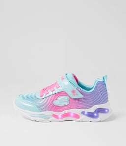 WAVY BEAMS OE JNR SK MINT MULTI TEXTILE