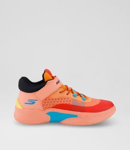 COURT HYPE JUNIOR SK ORANGE MULTI SMOOTH