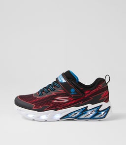 S LIGHTS LIGHT STORM JUNIOR SK BLACK RED MESH