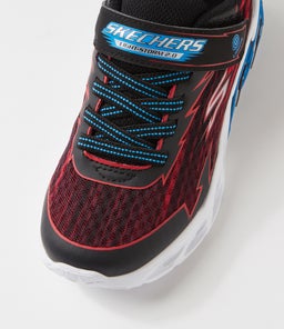 S LIGHTS LIGHT STORM JUNIOR SK BLACK RED MESH