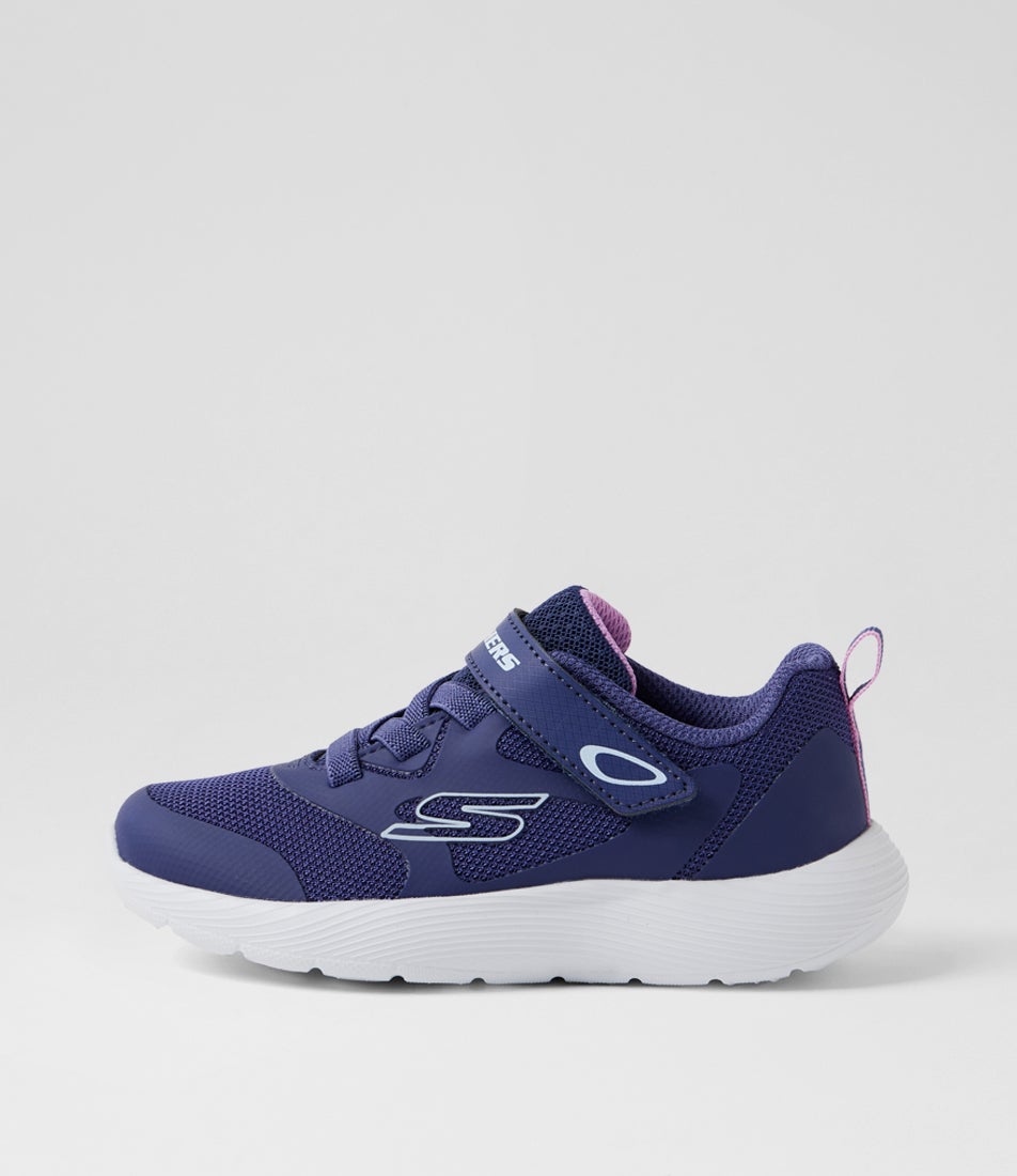 Dyna Lite Toddler Navy Fabric Sneakers