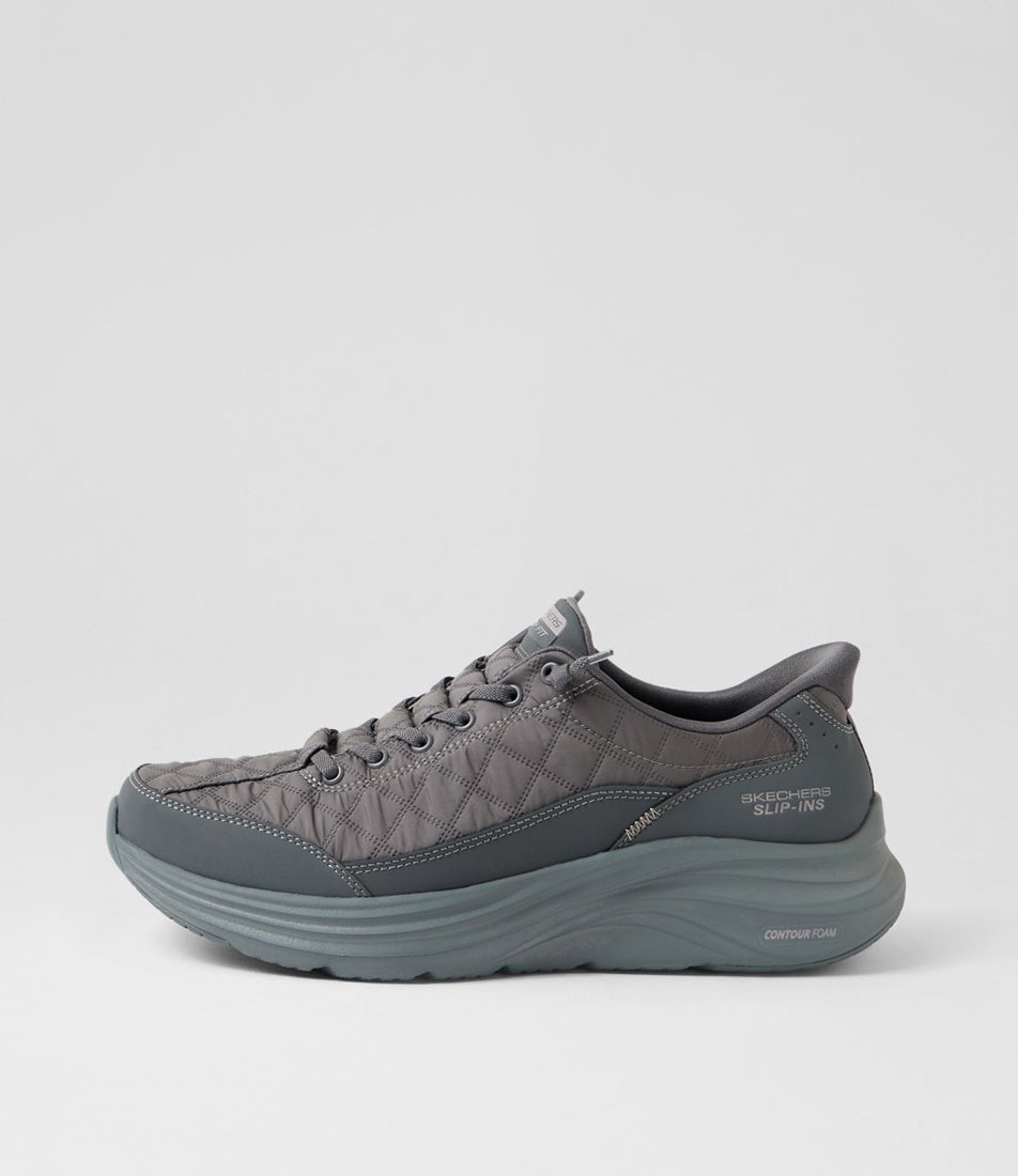 Contour Foam Cozy Fit Charcoal Sneakers