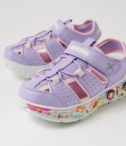 PLAY SCENE SPLASH TODDLER SK LAVENDER LT PINK MESH