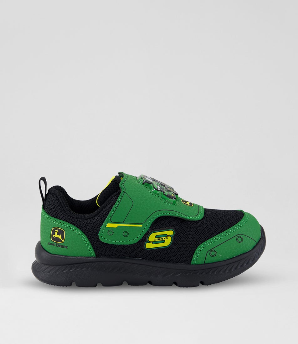 Comfy Flex Toddler Green Black Mesh Sneakers Comfy Flex Toddler Green Black Mesh Sneakers