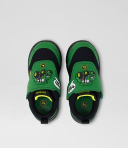 COMFY FLEX TODDLER SK GREEN BLACK MESH