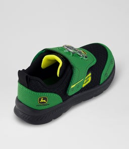 COMFY FLEX TODDLER SK GREEN BLACK MESH