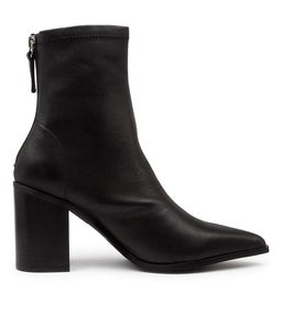 SAYLOR SN BLACK STRETCH LEATHER