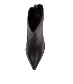 SAYLOR SN BLACK STRETCH LEATHER