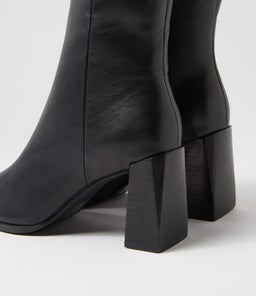 SANDIAGO SN BLACK LEATHER