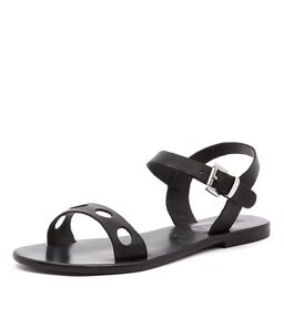 OSCAR SANDAL BLACK CROC