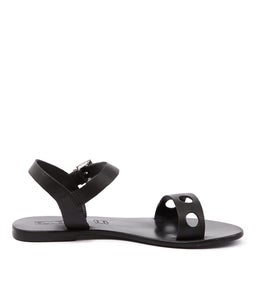 OSCAR SANDAL BLACK CROC