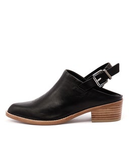XAVIER BLACK LEATHER